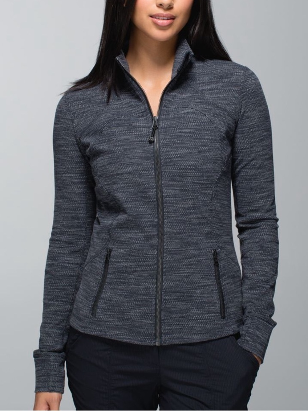 Lululemon Luon Forme Jacket (Cuffins)
Black / Deep Coal - size 4